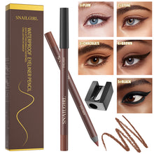 Load image into Gallery viewer, Eyeliner Pen Waterproof Sweatproof Long Lasting Smudge Proof Hard Refill Eyebrow Pencil Gel Eyeliner Makeup Cosmetic
