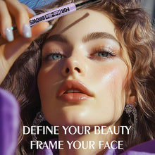 Load image into Gallery viewer, 2 in 1 Waterproof Eyebrow Pencil Liquid Gel Pen Long Lasting Cream Makeup Kit Four Claw Double End Natural Brow Style Glue

