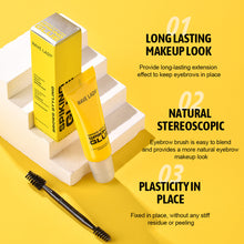 Load image into Gallery viewer, Brows Styling Spiking Glue Waterproof Long Lasting Makeup Colourless Instantly Dry Eyebrow Brows Styling Spiking Glue with Brush
