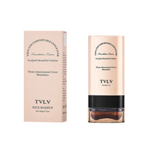 Load image into Gallery viewer, Velvet Moist Light Eraser Foundation Stick with Brush Long-Lasting Flawless Concealer Cream Makeup for Face Beauty Cosmetic

