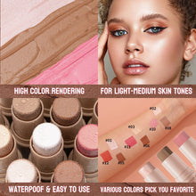 Load image into Gallery viewer, 3pcs/set Contour Sticks Highlighter Stick Blush Stick Cream Contour Including Contour Brush Creates Facial Contours Makeup Cosmetic
