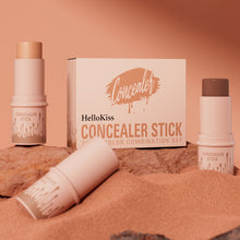 Load image into Gallery viewer, 3pcs/set Contour Sticks Highlighter Stick Blush Stick Cream Contour Including Contour Brush Creates Facial Contours Makeup Cosmetic
