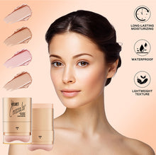 Load image into Gallery viewer, 2-in-1 Concealer Foundation Stick Covers Dark Circles Waterproof Sweat-Resistant Facial Makeup Cosmetic Eraser Concealer Stick
