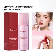 Load image into Gallery viewer, Mattifying Waterproof Setting Spray Glossy Matte Base Makeup Control Oil Non-Sticky Make-up Fixer Setting Spray Cosmetic

