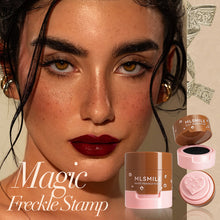 Load image into Gallery viewer, Waterproof Freckle Stamp Pen Natural Lifelike Fake Freckle Stamper Long Lasting Sun-kissed Makeup Freckle Cushion Stamp
