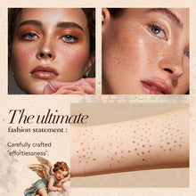 Load image into Gallery viewer, Waterproof Freckle Stamp Pen Natural Lifelike Fake Freckle Stamper Long Lasting Sun-kissed Makeup Freckle Cushion Stamp
