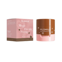 Load image into Gallery viewer, Waterproof Freckle Stamp Pen Natural Lifelike Fake Freckle Stamper Long Lasting Sun-kissed Makeup Freckle Cushion Stamp

