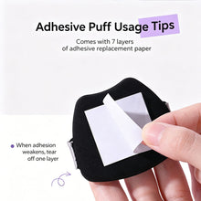 Load image into Gallery viewer, 150Pcs Facial Oil-Blotting Paper with Mirror &amp; Puff for Makeup Setting Portable Oil-Control Oil-absorbing Wood Pulp Paper
