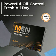 Load image into Gallery viewer, 100 Sheets Face Oil Absorbing Paper Summer Oil Control Wipes For Men Absorbing Sheet Oily Paper Face Cleansing Face Oil Blotting
