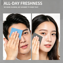 Load image into Gallery viewer, 100 Sheets Face Oil Absorbing Paper Summer Oil Control Wipes For Men Absorbing Sheet Oily Paper Face Cleansing Face Oil Blotting
