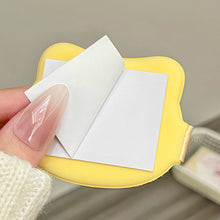 Load image into Gallery viewer, 100Pcs Facial Oil-Blotting Paper with Mirror Removes Shine Without Destroying Makeup Portable Face Oil Control Tool
