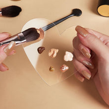 Load image into Gallery viewer, Acrylic Foundation Mixing Palette Makeup Color Mixing Tray for Liquid Foundation Lipstick Concealer Nail Art Polish Blending Board Easy-Clean Cosmetic Palette
