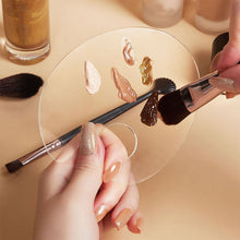 Load image into Gallery viewer, Acrylic Foundation Mixing Palette Makeup Color Mixing Tray for Liquid Foundation Lipstick Concealer Nail Art Polish Blending Board Easy-Clean Cosmetic Palette
