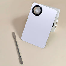 Load image into Gallery viewer, Stainless Steel Makeup Mixing Palette Foundation Spatula Makeup MixingTray Nail Art Palet Beauty Tools
