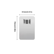 Load image into Gallery viewer, Stainless Steel Makeup Mixing Palette Foundation Spatula Makeup MixingTray Nail Art Palet Beauty Tools
