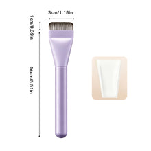 Load image into Gallery viewer, Flat Head Foundation Brush Straight Cut Makeup Brush for Liquid Foundation &amp; Face Mask Application Dense Flat Top Cosmetic Tool
