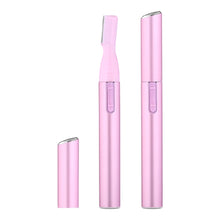 Load image into Gallery viewer, Electric Eyebrow Trimmer Stainless Steel Head Multifunctional Eyebrow Shaver for Multiple Brow Shapes Facial Hair Remover
