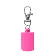 Load image into Gallery viewer, Donut Silicone Keychain Cap Portable Durable Holder Keychain Compatible For Lipgloss Storage And Balm Cap
