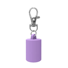 Load image into Gallery viewer, Donut Silicone Keychain Cap Portable Durable Holder Keychain Compatible For Lipgloss Storage And Balm Cap
