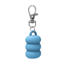 Load image into Gallery viewer, Donut Silicone Keychain Cap Portable Durable Holder Keychain Compatible For Lipgloss Storage And Balm Cap
