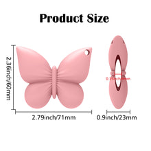 Load image into Gallery viewer, Butterfly Silicone Portable Lipstick Case Secure Grip Anti-Fall Lipstick Holder Protective Lipstick Cover with No Falling Out Even When Shaken
