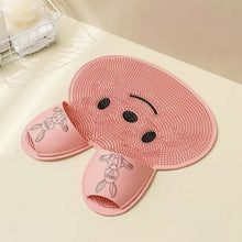 Load image into Gallery viewer, Foot Scrubber Mat for Shower Non-Slip Bath Mat Massage Pad for Exfoliating Dead Skin Anti-Slip Silicone Shower Mat for Washing Feet
