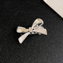 Load image into Gallery viewer, 1/2/4Pcs Elegant Cute Golden Silver Bow Hairpins Mini Fashion Hair Clip Women Daily Hair Decor Ornaments
