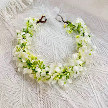 Load image into Gallery viewer, Pastoral style Rapeseed Flower Wreath Headband Beautiful Floral Kids Sweet Resin Flower Hair Accessories
