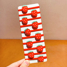 Load image into Gallery viewer, 10Pcs Red Strawberry Elastic Hair Band Lovely Kids Styling Hair Accessories Cherry Heart Star Daily Headwear
