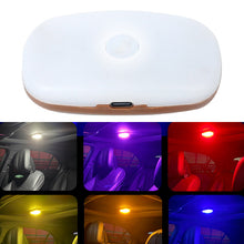 Load image into Gallery viewer, Car LED Touch Control Wireless Interior Light Ceiling Dome Lamp for Trunk Cabin Rechargeable Auto Reading Light Energy Efficient Light
