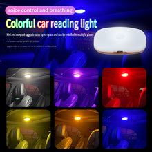 Load image into Gallery viewer, Car LED Touch Control Wireless Interior Light Ceiling Dome Lamp for Trunk Cabin Rechargeable Auto Reading Light Energy Efficient Light
