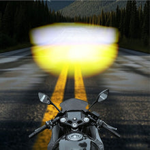 Load image into Gallery viewer, BA20D H4 P15D Motorcycle LED Driving Light High Power Scooter Spot Light with Yellow/White Lens Waterproof Fog Lamp
