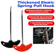 Load image into Gallery viewer, Motorcycle Pull-out Hooks Exhaust Spring T-Handle Side Stand Clutch Spring Removal Pulling Instrument Extractor Accessories Disassembly Tool
