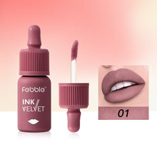 Load image into Gallery viewer, 6 Colors of Long-Lasting Velvet Liquid Lipstick with Matte Texture Waterproof Non-Stick Cup Professional Lip Makeup Products
