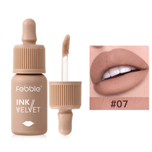 Load image into Gallery viewer, 6 Colors of Long-Lasting Velvet Nude Liquid Lipstick with Matte Texture Waterproof Non-Stick Cup Professional Lip Makeup Products
