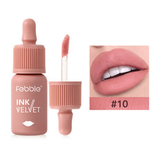 Load image into Gallery viewer, 6 Colors of Long-Lasting Velvet Nude Liquid Lipstick with Matte Texture Waterproof Non-Stick Cup Professional Lip Makeup Products

