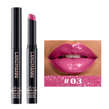 Load image into Gallery viewer, 10 Colors Pearl Lipstick Shimmer Metallic Finish, Slanted Tip Twist-Up Lip Crayon Long Lasting Moisturizing Lip Makeup
