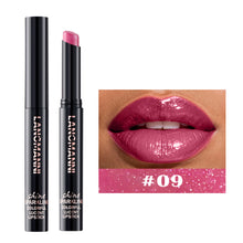 Load image into Gallery viewer, 10 Colors Pearl Lipstick Shimmer Metallic Finish, Slanted Tip Twist-Up Lip Crayon Long Lasting Moisturizing Lip Makeup
