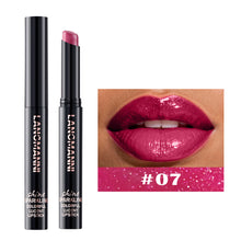 Load image into Gallery viewer, 10 Colors Pearl Lipstick Shimmer Metallic Finish, Slanted Tip Twist-Up Lip Crayon Long Lasting Moisturizing Lip Makeup
