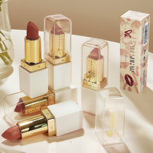 Load image into Gallery viewer, Pearl Glitter Lipstick Waterproof Long-Lasting Pearlescent Highly Pigmented Lip Tint Sparkling Lip Gloss
