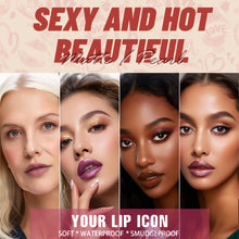 Load image into Gallery viewer, Pearl Glitter Lipstick Waterproof Long-Lasting Pearlescent Highly Pigmented Lip Tint Sparkling Lip Gloss
