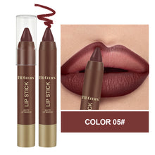 Load image into Gallery viewer, 6 Colors Matte Chocolate Lip Liner Pencil Set Waterproof Long Lasting Smudge Proof Lipstick Pencil Nude Brown Red Velvet Lip
