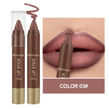 Load image into Gallery viewer, 6 Colors Matte Chocolate Lip Liner Pencil Set Waterproof Long Lasting Smudge Proof Lipstick Pencil Nude Brown Red Velvet Lip
