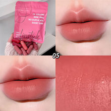 Load image into Gallery viewer, 12-Color Capsule Matte Lipstick Set Lip Balm Long-Lasting &amp; Non-Fading Perfect Gift for Women Ideal for Makeup Festival
