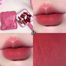 Load image into Gallery viewer, 12-Color Capsule Matte Lipstick Set Lip Balm Long-Lasting &amp; Non-Fading Perfect Gift for Women Ideal for Makeup Festival
