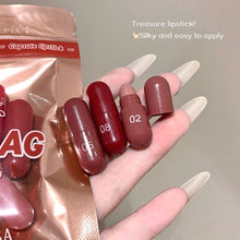 Load image into Gallery viewer, 8-Color Capsule Matte Lipstick Set Lip Balm Long-Lasting &amp; Non-Fading Perfect Gift for Women Ideal for Makeup Festival
