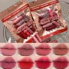 Load image into Gallery viewer, 8-Color Capsule Matte Lipstick Set Lip Balm Long-Lasting &amp; Non-Fading Perfect Gift for Women Ideal for Makeup Festival

