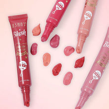 Load image into Gallery viewer, 4 Colors Liquid Blush &amp; Eyeshadow 2-in-1 Lip Cheek Tint Shimmer Multi-Use Face Makeup Buildable Long Lasting Waterproof Pigment for Women
