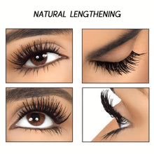 Load image into Gallery viewer, 4D Waterproof Fiber Mascara Long Lengthening &amp; Volumizing Curl Liquid Black Lash Builder Smudge Proof For Natural Wispy Lashes
