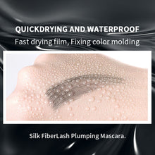 Load image into Gallery viewer, 4D Waterproof Fiber Mascara Long Lengthening &amp; Volumizing Curl Liquid Black Lash Builder Smudge Proof For Natural Wispy Lashes
